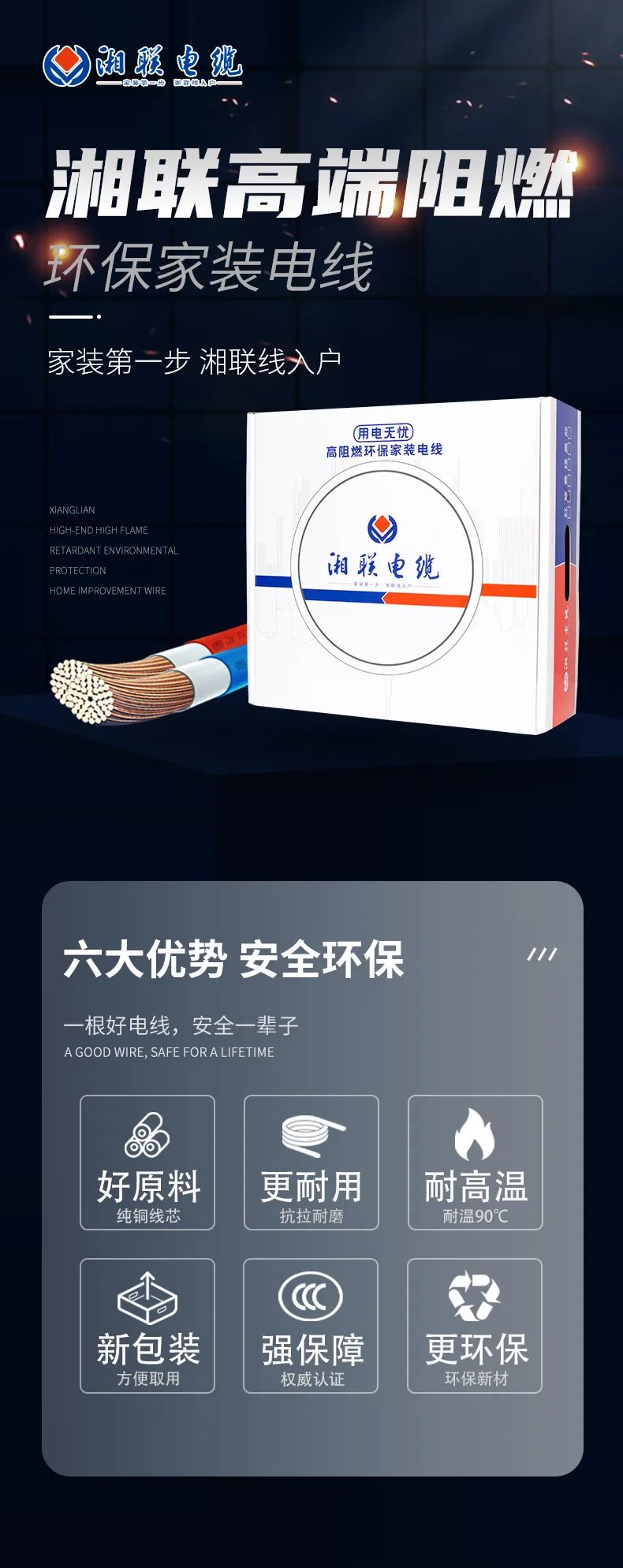 高端新品，雙層防護 品質(zhì)升級，安全加倍 #安全用電你我湘聯(lián)